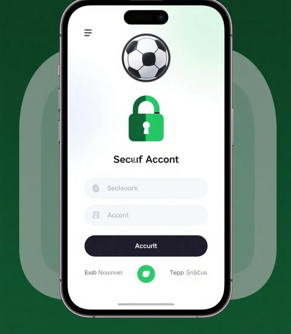安全註冊與手機帳戶設定示意圖